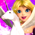 Princess Unicorn Sky World Run