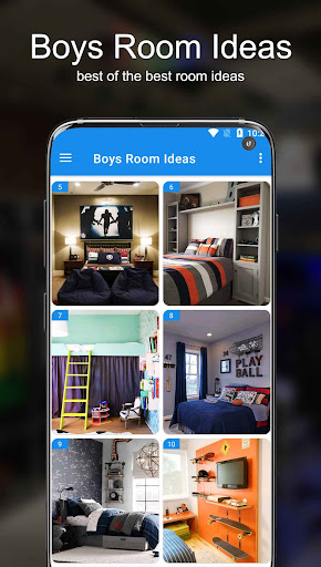Android application Boys Room Ideas screenshort