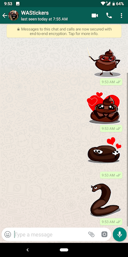 Poop Stickers for WhatsApp Screen 3