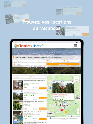 Chambres-Hotes.fr Screenshot