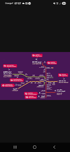 Metro Doha - Qatar Metro Map