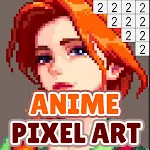 Cover Image of Unduh Free Coloring by number - Anime pixel art 1.0 APK