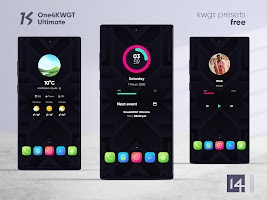 screenshot of One4KWGT Ultimate: KWGT widget