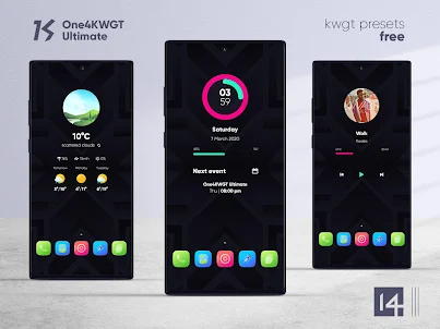 One4KWGT Ultimate: KWGT widget