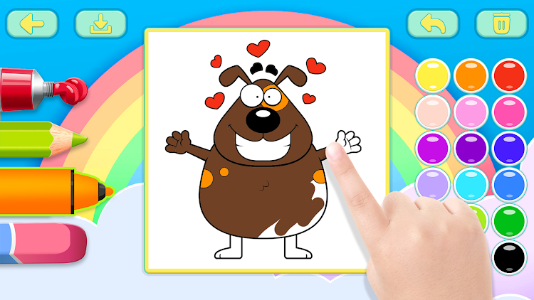 Coloring book Kids Art game - 1.6 - (Android)
