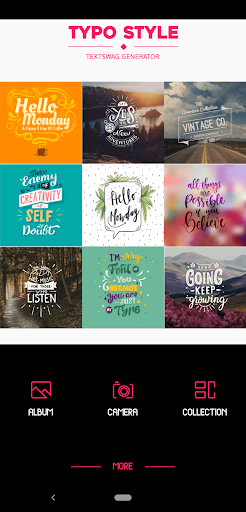 Android application Typo Style - Add text on Photo screenshort