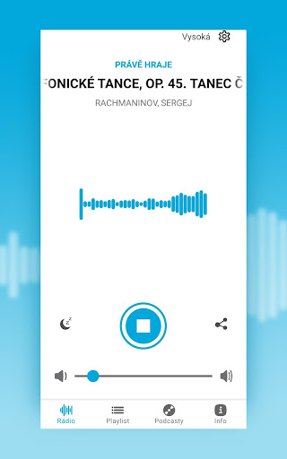 Android application Classic Praha screenshort