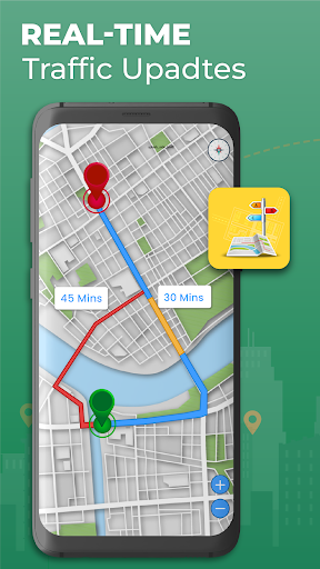 GPS Map Navigation: 3D Map App Screen 3