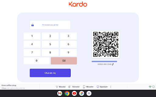 Android application Kardo POS screenshort