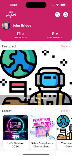 Android application Astro Playbook screenshort