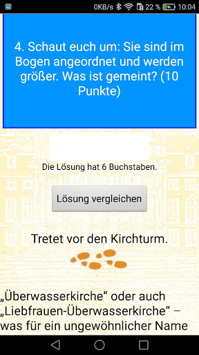 Demo Münster, Entdeckertour Screen 3