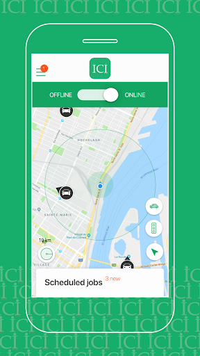 Icitaxi Driver Screen 2