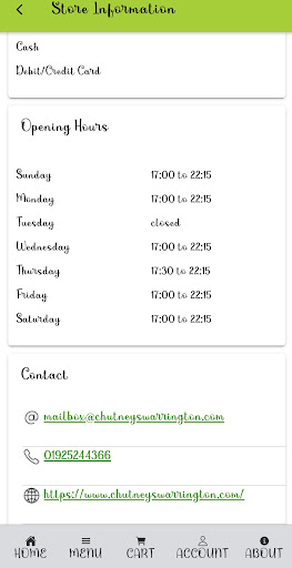 Chutneys Warrington Screen 3