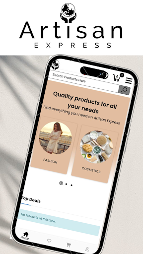 Android application Artisan Express screenshort