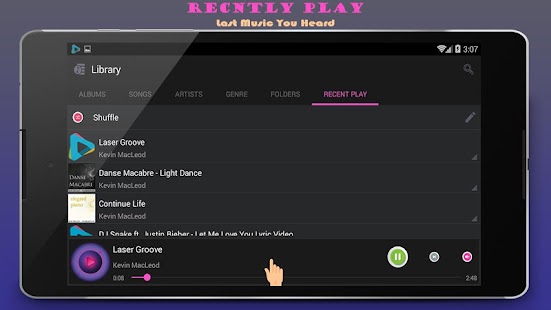 PlayerXo - Music Player Screenshot