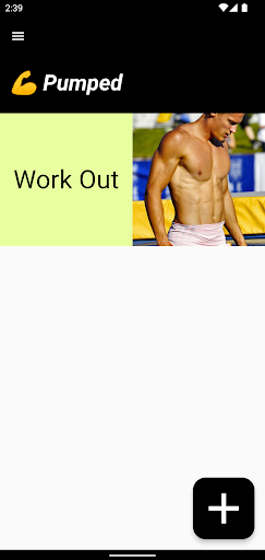 Android application Pumped screenshort