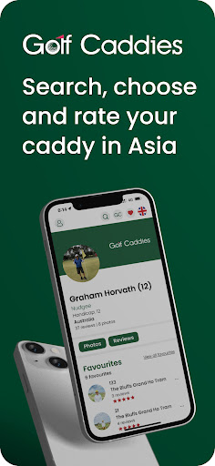 Android application Golf Caddies screenshort