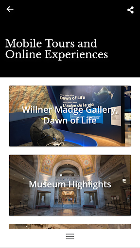 ROM Mobile Tours Screen 2