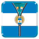 ArgentinaFlag ZipperLockScreen icon
