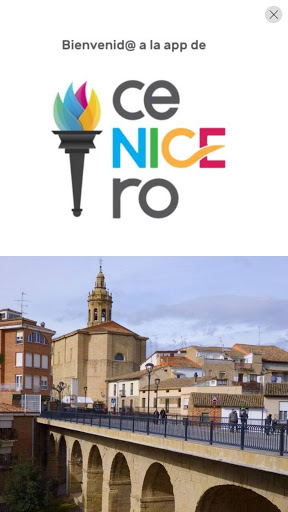 Android application Ciudad de Cenicero screenshort