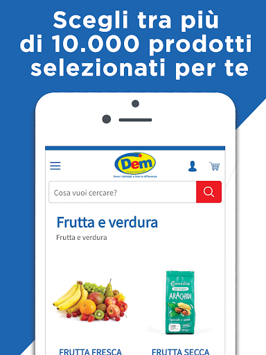 DEM Spesa Online Screenshot