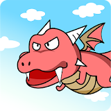 Dragon race : 2D Flight Racing icon