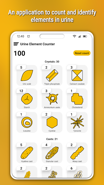 Urine Element Counter - 1.4 - (Android)
