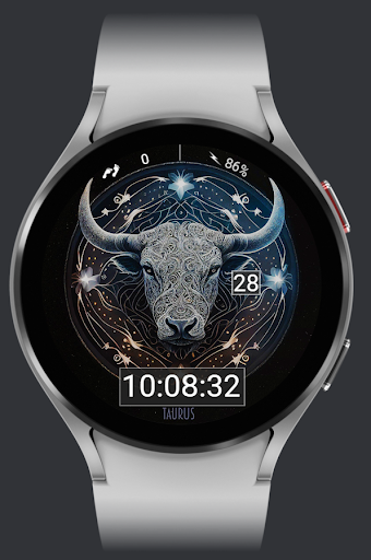 Taurus Zodiac Watch Face Screen 2