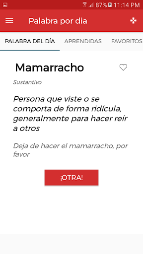 Palabra por dia - Diccionario