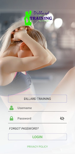 Dillard Training Screen 2