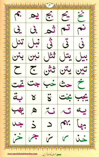 Colourful Tajweedi Noorani Qai