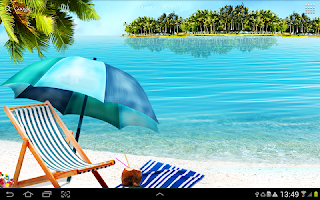 screenshot of Beach Live Wallpaper