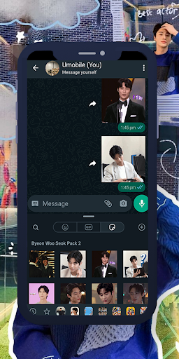 Byeon Woo Seok GIF Stickers Screen 2