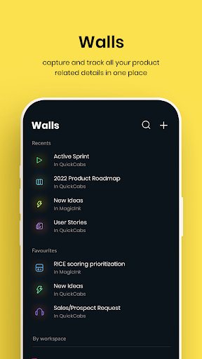 Android application Freshflows screenshort