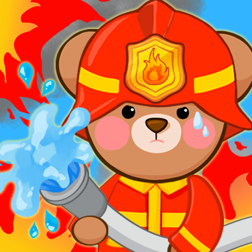 Children's Fire Truck Game - F  Icon