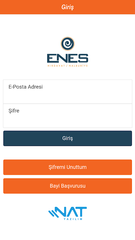 Enes Hırdavat B2B Screen 1
