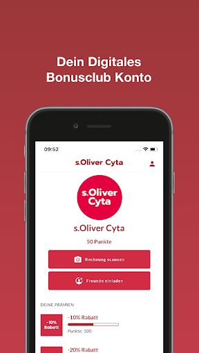 Android application S. Oliver Cyta screenshort
