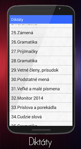 Diktáty PRO Screen 3