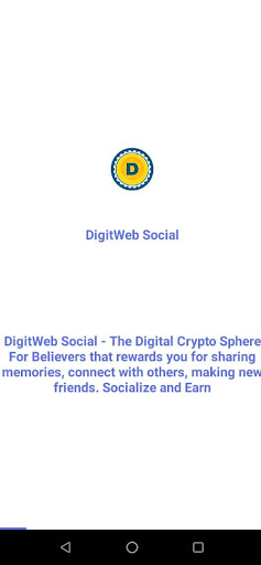 Android application Digitweb Social screenshort
