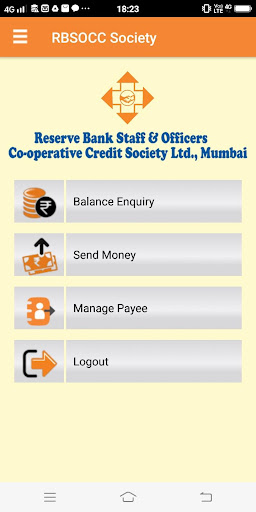Android application Reserve Bank Staff & Officers screenshort