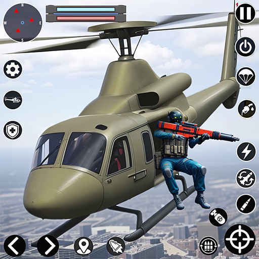 Skywar Gunship Helicopter Game logo