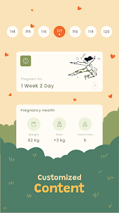 Pregnancy Calendar, Baby Track