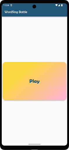 Android application WordSingBattle screenshort