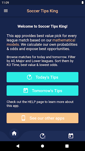 Soccer Tips King Screen 2
