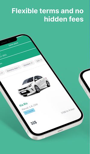 Avtee Armenia Carsharing Screen 3