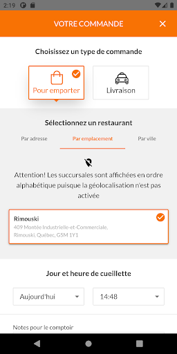 Groupe Expérience Resto Screen 3