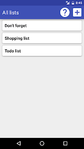 Udseende roterende Skjult Simple List - Apps on Google Play