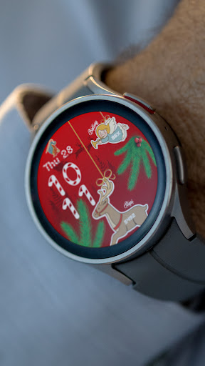 Screenshot of Winter Wonderland Watch Face