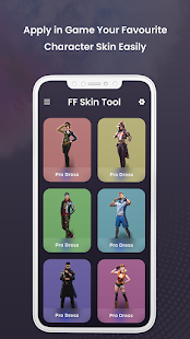 FFF FFF Skin Tools - Mod Skin 1.1 APK screenshots 2