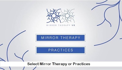 Android application Mirror Therapy VR screenshot